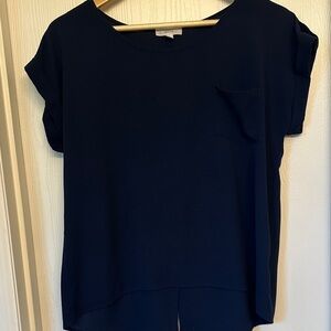 Mine Elegant Navy Women's Top